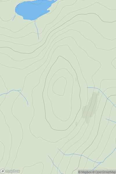 Thumbnail image for Hare Law [Northumberland] [NT856308] showing contour plot for surrounding peak